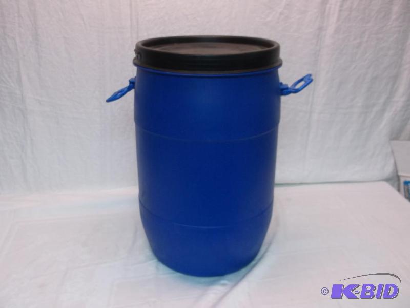 lot 142 image: Clean food grade 20 gallon barrel....