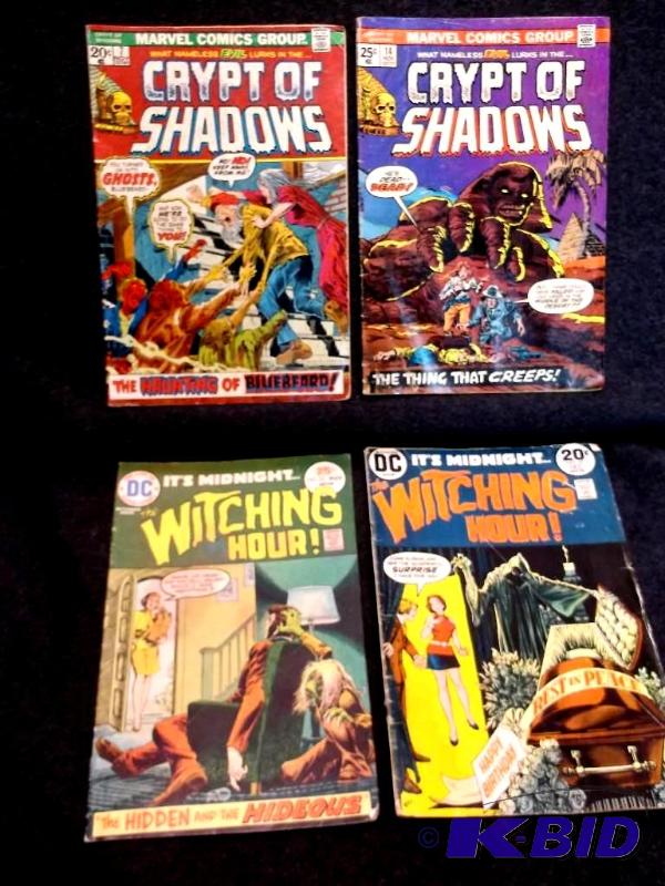 lot 55 image: Lot with 4 collectable comic books....