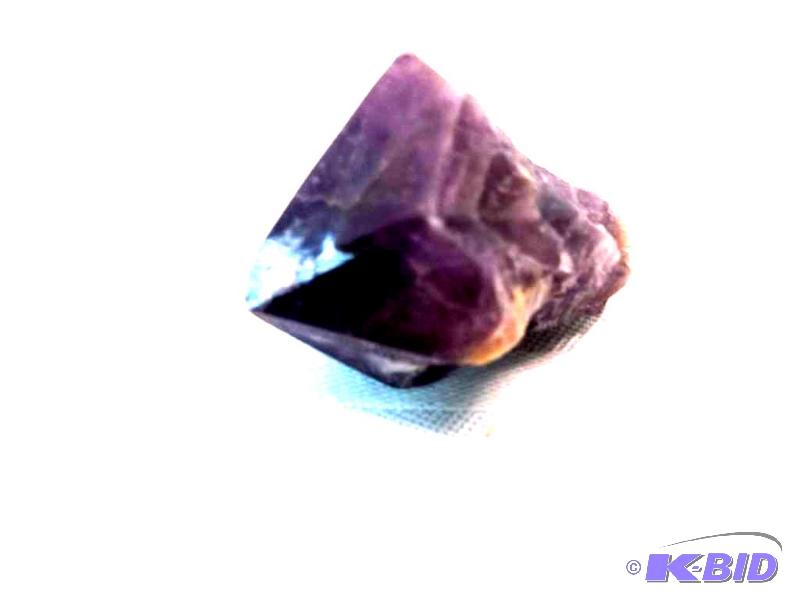lot 93 image: Beautiful cut amethyst gem stone measuring ab...