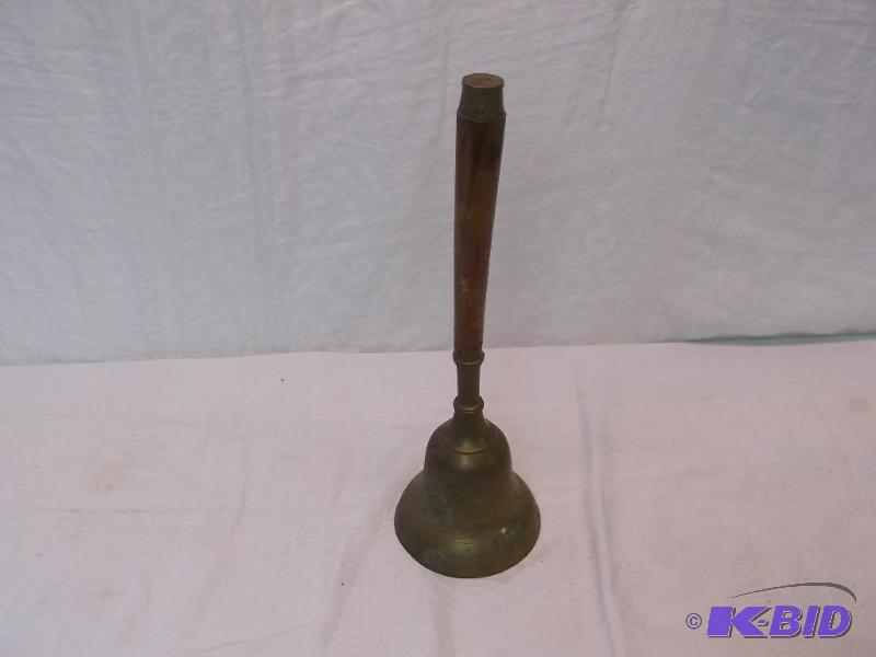 lot 96 image: Collectable teachers wood handle solid brass ...