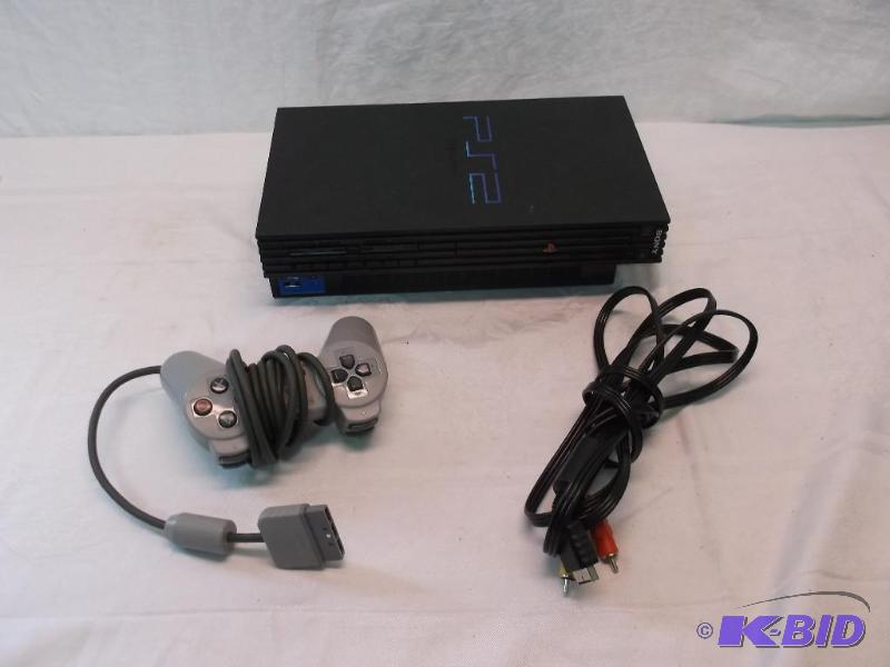lot 98 image: Play Station PS2 with one controller and cord...