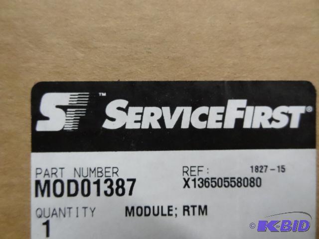 Service first Module RTM.M0D01387...