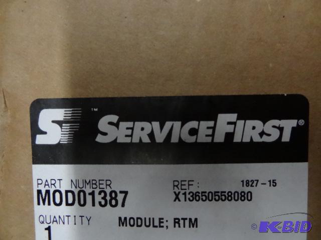 Service first Module RTM.M0D01387...