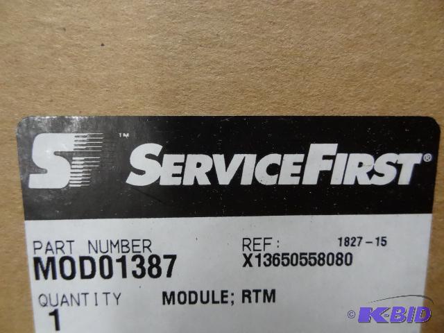 Service first Module RTM.M0D01387...