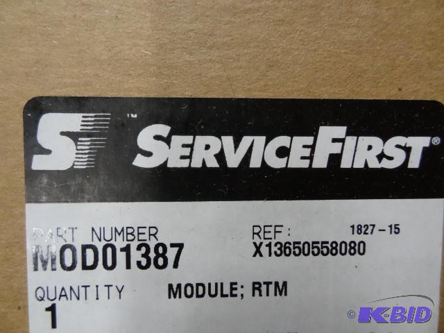 Service first Module RTM.M0D01387...