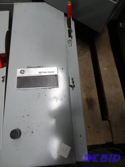 GE 300 line control magnetic starter. CR308...