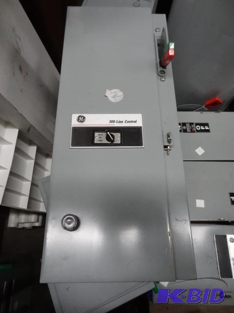 GE 300 line control magnetic starter. CR308...