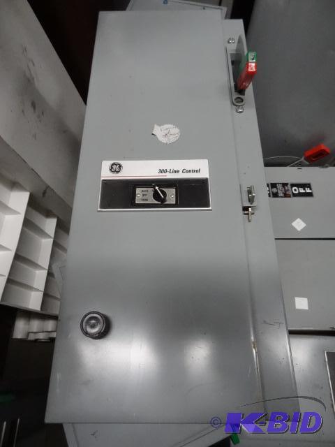 GE 300 line control magnetic starter. CR308...