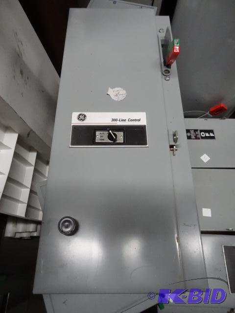 GE 300 line control magnetic starter. CR308...