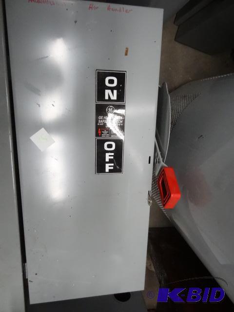 GE heavy duty safety switch. NP1578000C...