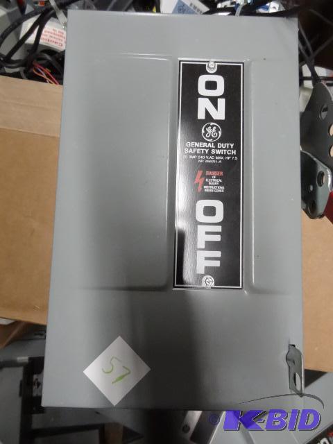 GE general duty Safety switch. NP266211-A...