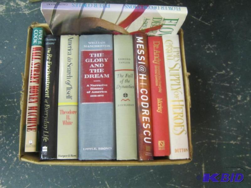 lot 399 image: Box lot of books