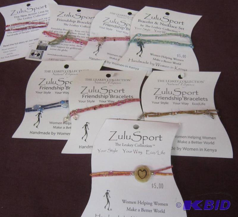lot 429 image: NEW - Lot of 8 Friendship Bracelets