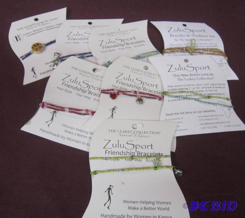 lot 430 image: NEW - Lot of 8 Friendship Bracelets