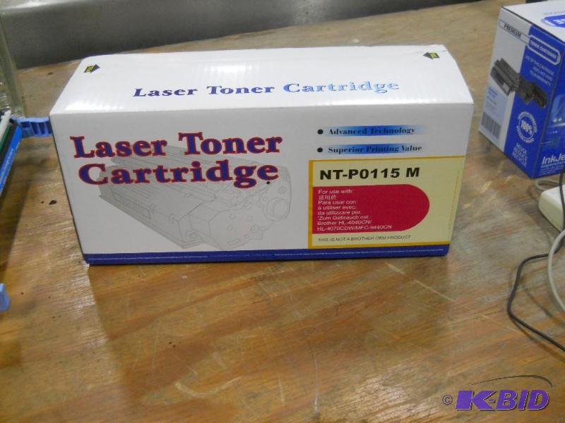 lot 118 image: Brother HL-4040CN, 4070CDW, MFC-9440CN Ink Cartridges. NEW.