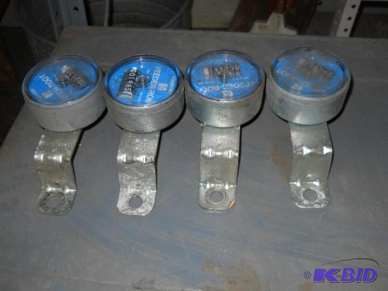 lot 40 image: 4 Veeder Root Hub Odometers