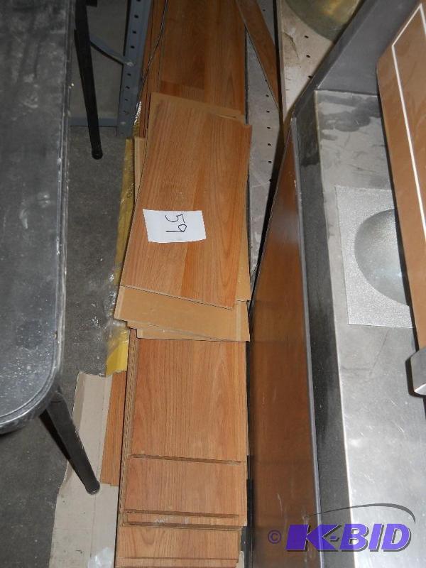 lot 41 image: Pile of Wood Flooring