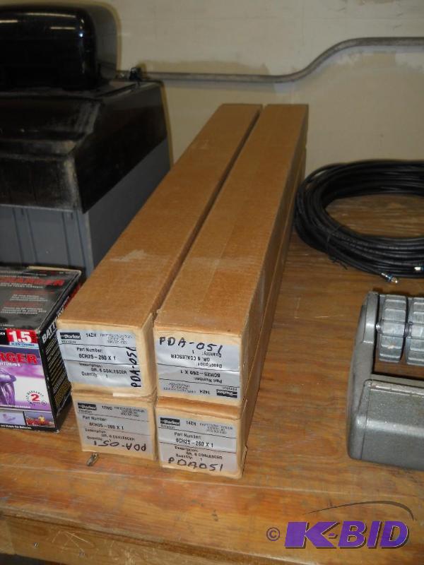lot 53 image: 4 Parker Filters. Expensive items.