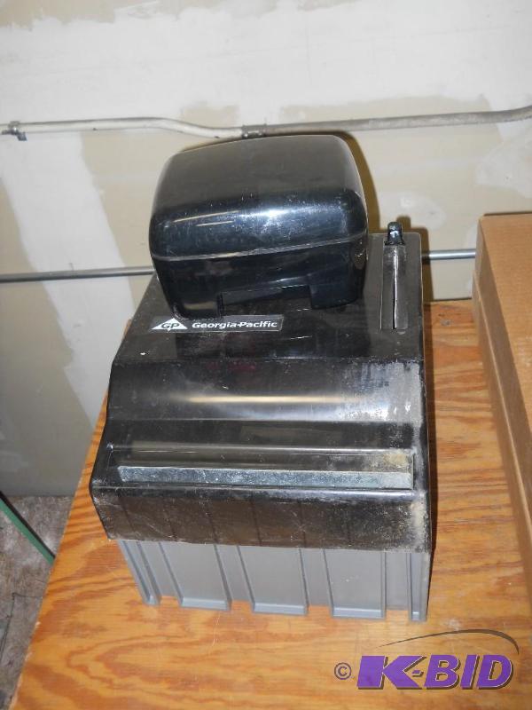 lot 62 image: Paper Towel and Toilet Paper Dispensers