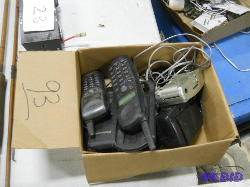 lot 67 image: Box of Telephones