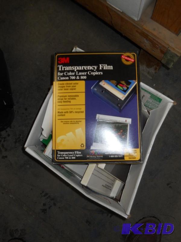 lot 70 image: Box of Transparency Film
