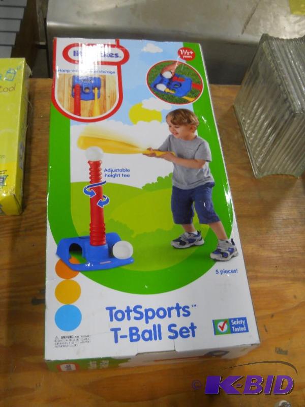 lot 80 image: New In Box T-Ball Set