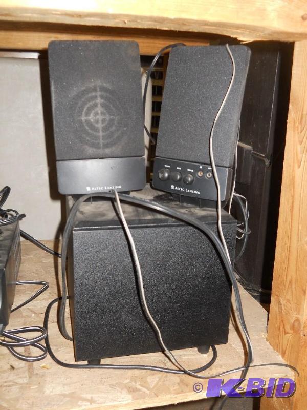lot 89 image: Altec Lansing Speaker System With Sub