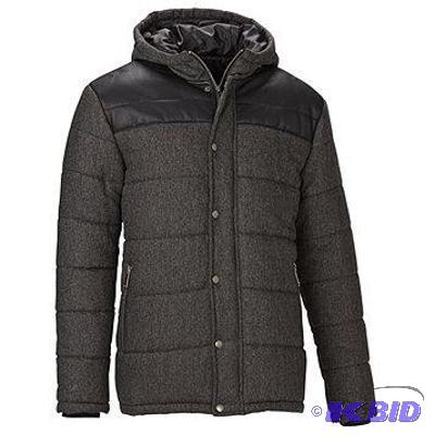 New with Tags Mens Two-Tone Hooded Ski Jacket...