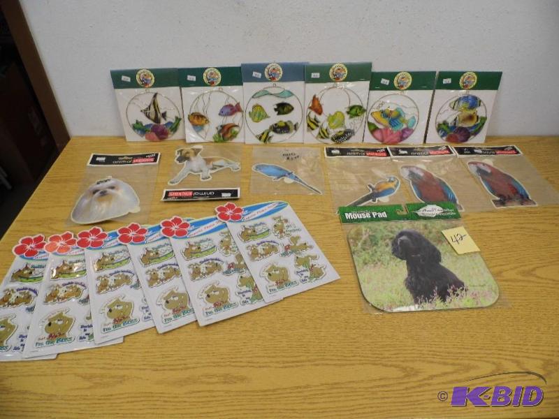 Sun Catchers, Stickers, Mouse Pad