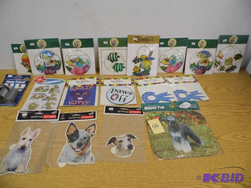 Sun Catchers, Stickers, Mouse Pad