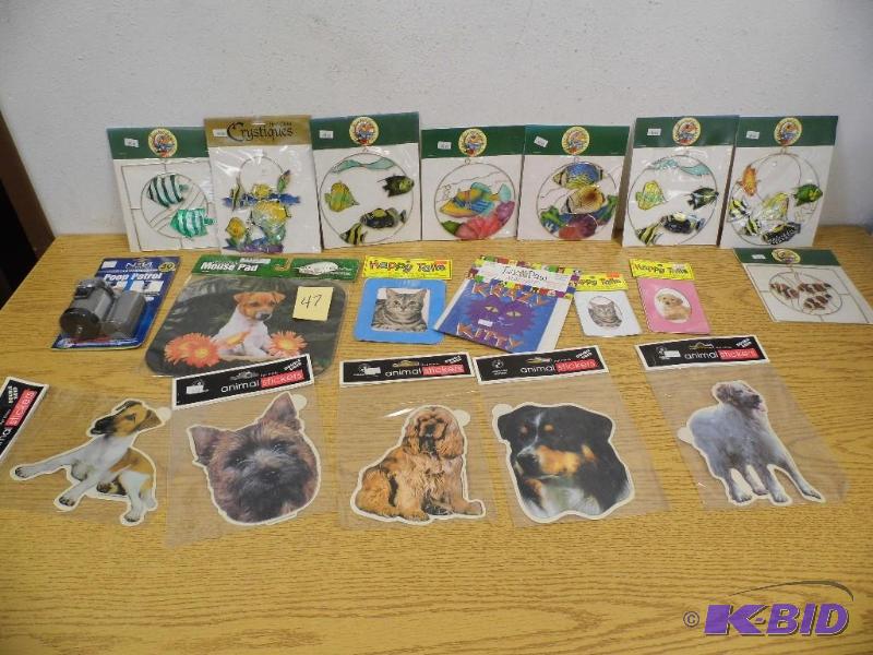 Sun Catchers, Stickers, Mouse Pad