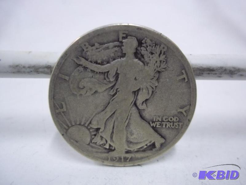 1917 Walking Liberty Half Dollar...