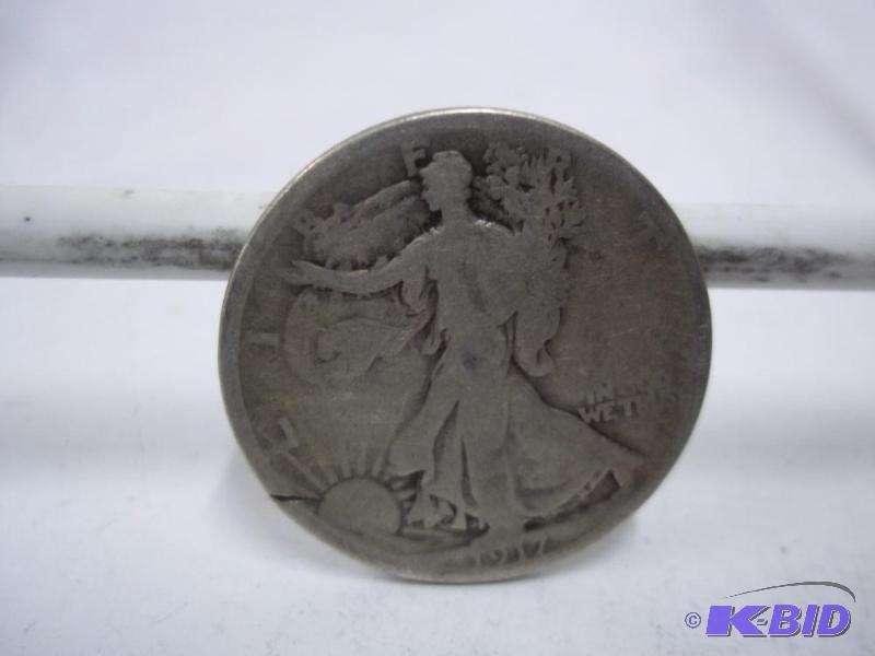 1917 Walking Liberty Half Dollar...