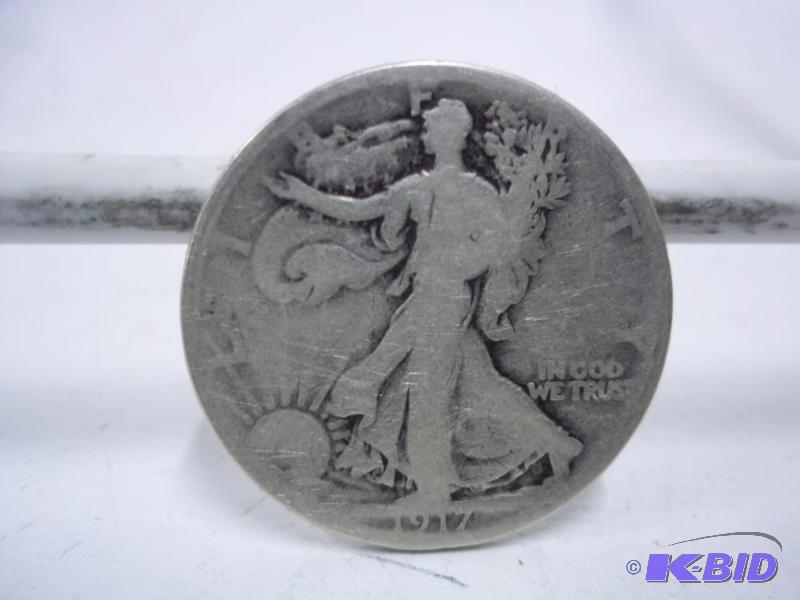1917 Walking Liberty Half Dollar...