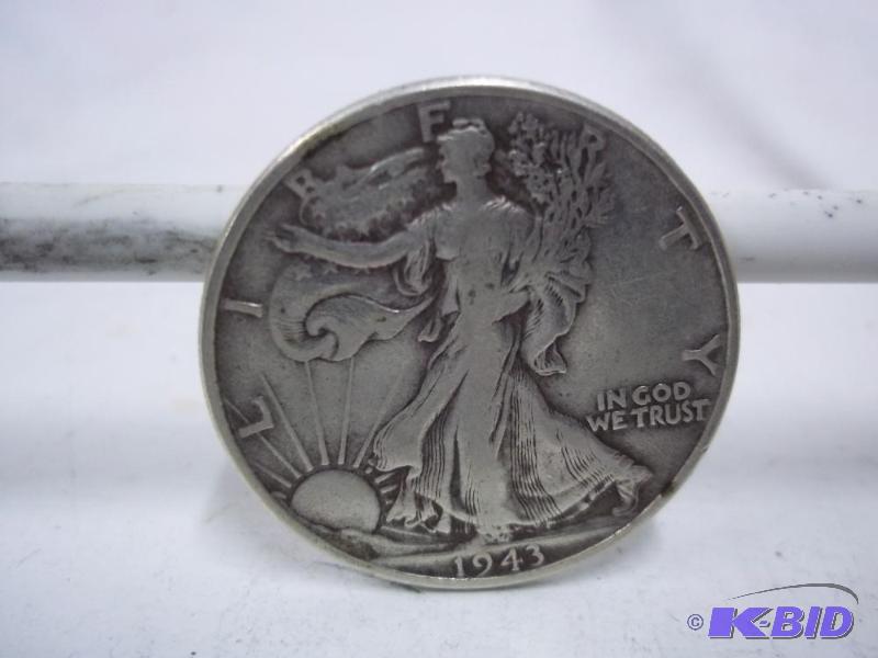 1943 Walking Liberty Half Dollar...