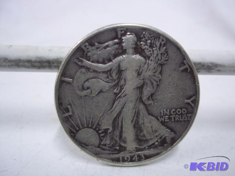 1943 Walking Liberty Half Dollar...