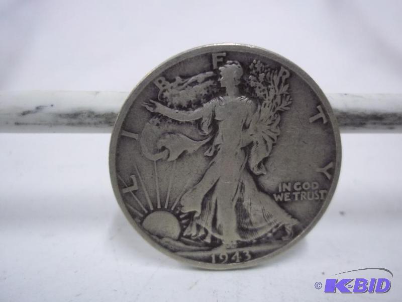 1943 Walking Liberty Half Dollar...