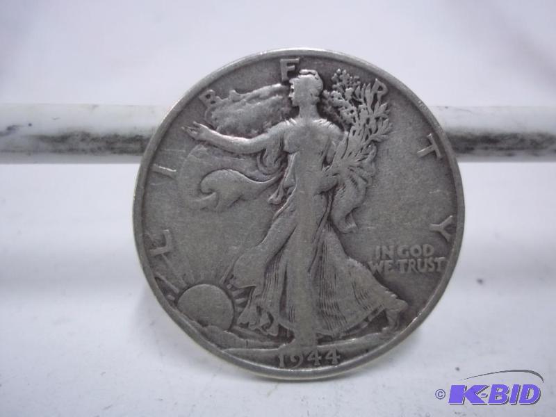 1944 Walking Liberty Half Dollar...