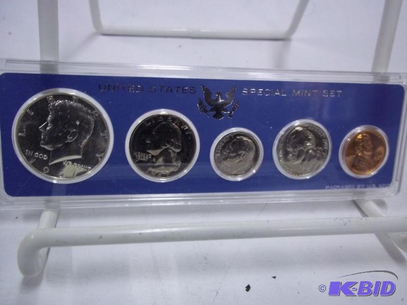 United States Special Mint Set 1967 Half Doll...