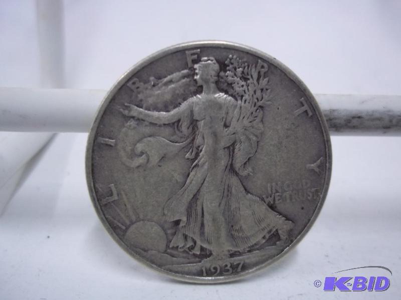 1937 Walking Liberty Half Dollar...