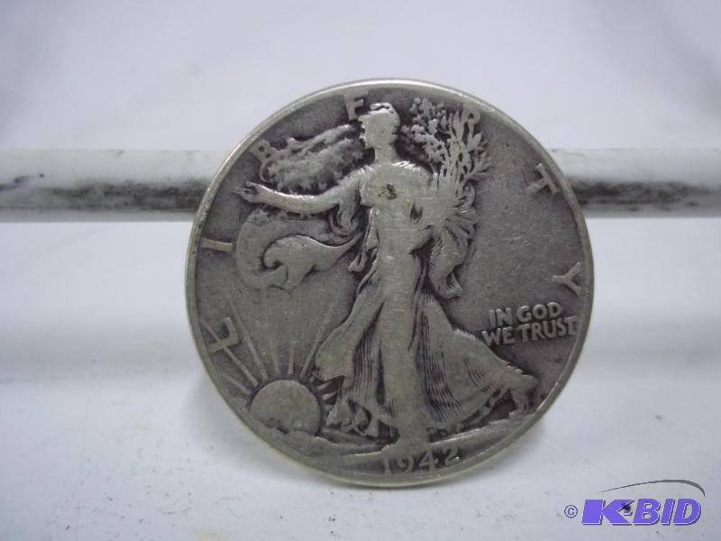 1942 Walking Liberty Half Dollar...