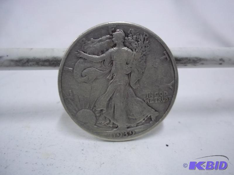 1939 Walking Liberty Half Dollar...