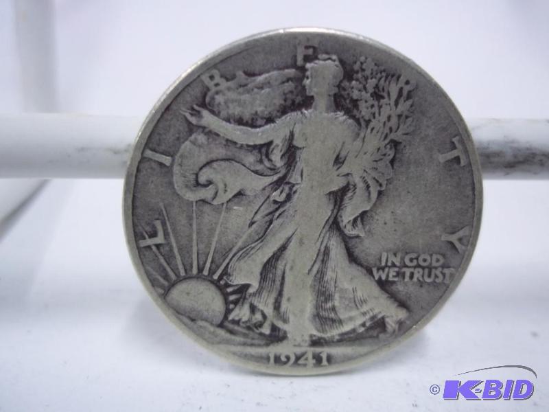 1941 Walking Liberty Half Dollar...