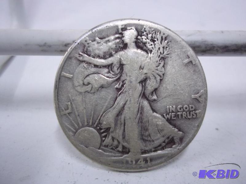 1941 Walking Liberty Half Dollar...