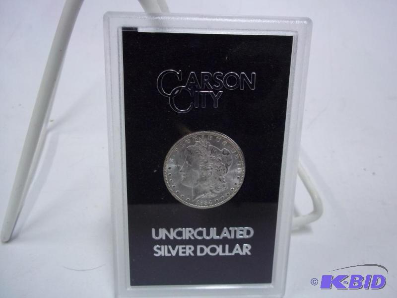Carson City Uncirculated Silver Dollar 1884...