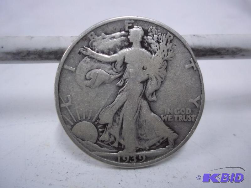 1939 Walking Liberty Half Dollar...