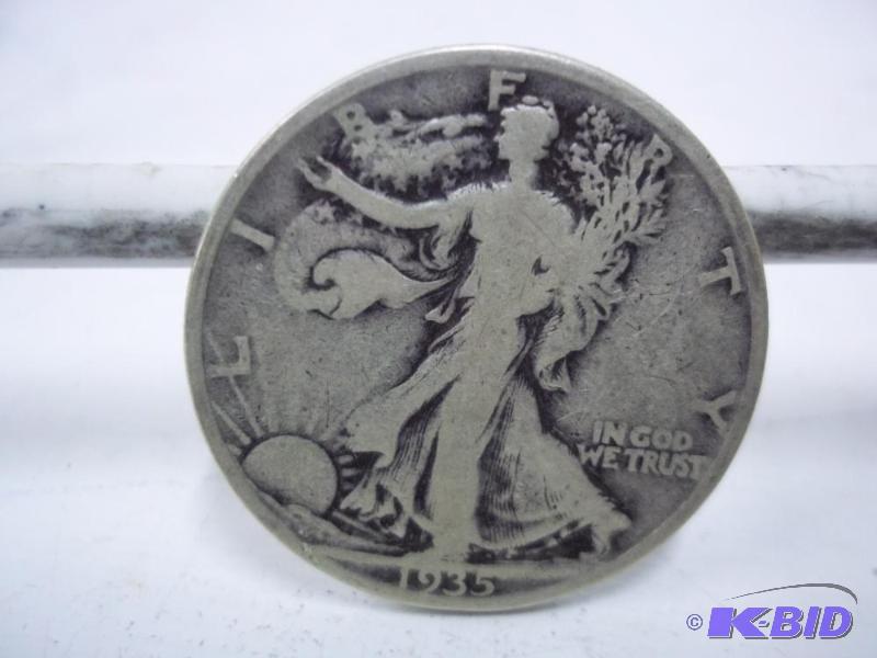 1935 Walking Liberty Half Dollar...