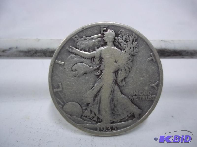 1935 Walking Liberty Half Dollar...