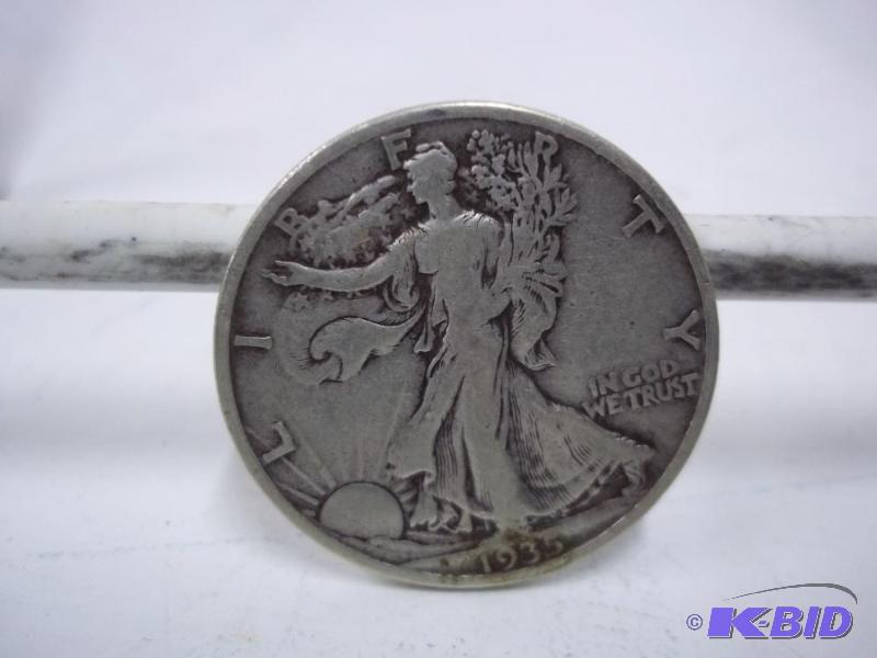 1935 Walking Liberty Half Dollar...