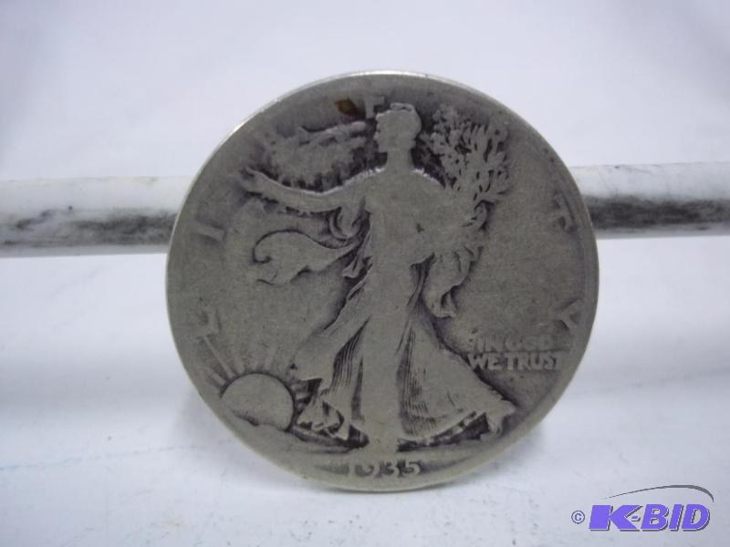 1935 Walking Liberty Half Dollar...